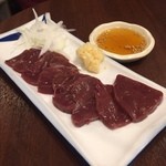 肝屋　嘉正亭　みその - 希少 馬レバーの刺身