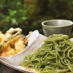 もえぎ天ざる蕎麦