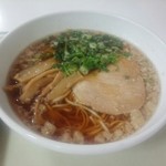 小谷サービスエリア（上り線）スナックコーナー・フードコーナー - 尾道ラーメン650円／28年3月