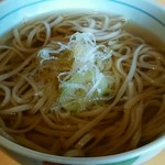 蕎麦ふるかわ - 2015年11月 かけそば