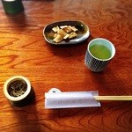 玄鹿 - （2016.3）蕎麦あられと水そば