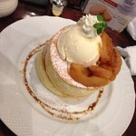 星乃珈琲店 - 限定キャラメルアップルパンケーキ♡