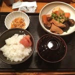 博多もつ鍋 やまや - がめ煮定食ー