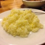 タージマハール - ライス 大盛ね♡