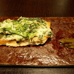 料理屋 仁 - 焼き魚、桜鱒　菜の花（２８年３月）