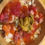 築地ハレの日 - 海鮮ひつまぶし(2380円)