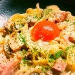 Made with rich eggs from Oita Prefecture! ! Smoked carbonara★
