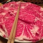 しゃぶしゃぶ・日本料理 木曽路 - 木曽路　調布店・和牛霜降り肉 2016・2