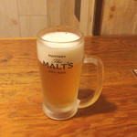 北の庄や - 生ビール