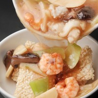 海鮮おこげ