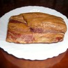 まる - 料理写真:猪燻製です。とても良い色と香りです。