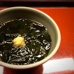 仁木家 - 温わかめ蕎麦