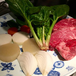 Teppanyaki Rinkuu - お肉の色、なんか悪く感じるのは私だけ？他店のお肉の写真を上げて比べてもらいたいぐらい。