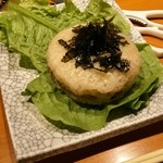 金獅子のヤキニク - カルビサンド！出来立てでした！