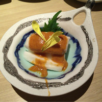 和食 鮨 日本酒 銀波 銀座店 - 長芋の塩雲丹和え　580円