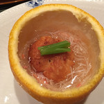 さ行 - 胡麻豆腐 かに吉野仕立て