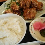 レストランソシオ - 1603_レストランソシエ_からあげ定食＠1,020円