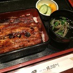 味乃宮川 - 味乃宮川吉祥寺店(うなぎ重箱(上))