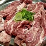 Sumibiyakiniku Gyu- - ツラミ。500円