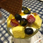 レストラン ピック - 夏限定 レアチーズ トロピカルパフェ
