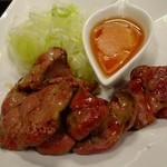 焼鳥バル 鳥処 - 白レバー たたき