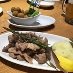 リアナパデッラ - ラム肉ガーリックソテー