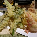 和心 こざる - 天ぷら盛り合わせ