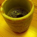 Shokujidokoro bar Kimura - 小さい湯のみでお茶