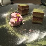 熟成神戸牛プレミアム 听 - ヴァローナ社“マンジャリ”を使ったショコラピスタチオ