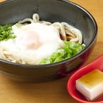 温玉冷やしとろろぶっかけうどん