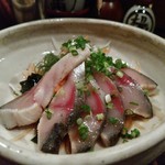 〆サバ炙り。
