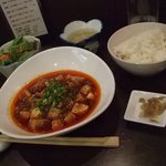 四川曹家官府菜　蜀　 - 四川麻婆豆腐定食８８０円