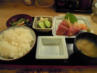 Kabuyama - 刺身定食（980円）