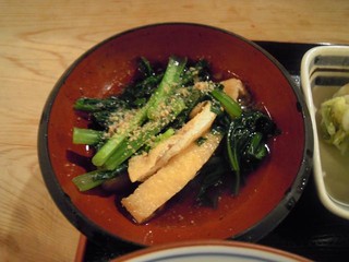 Kabuyama - 刺身定食の小鉢