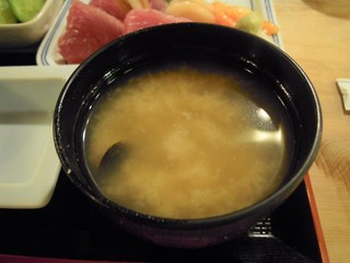 Kabuyama - 刺身定食の味噌汁