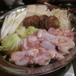 炭火焼鳥あずま - 鶏鍋