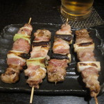 炭火焼鳥あずま - ねぎま