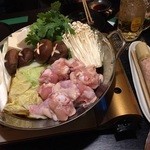 炭火焼鳥あずま - これが本来の春菊入りバージョンです・笑