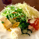 ファームレストラン　トマトの木 - 土日祝(¥1,700) サラダ盛り付け例