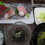 のれんと味 だるま料理店 - お刺身定食　１８４０円