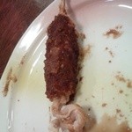 Sekai no yamachan - 串カツの肉は薄切り肉