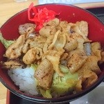 笹 - ホルモン丼も美味い（￥350）