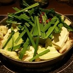 48373038 - もつ鍋 しょうゆ味 2人前(@1180円×2 税込)
                      ※平成28年3月撮影
