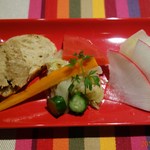 ブラッスリー ギョラン - 歯ごたえいいね。