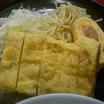 Souzai No Mise Okei - 「辛子明太子一本卵焼」（６００円）のメインディッシュです。