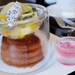 東京ステーションホテル ロビーラウンジ - 桜フレンチトースト