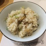 漁火 - あさり飯
      試作