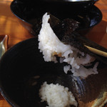 天照 - 海苔で巻く。