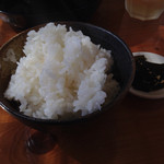 天照 - ごはん(中)。