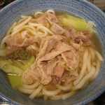 小諸そば - 香味豚うどん￥４５０